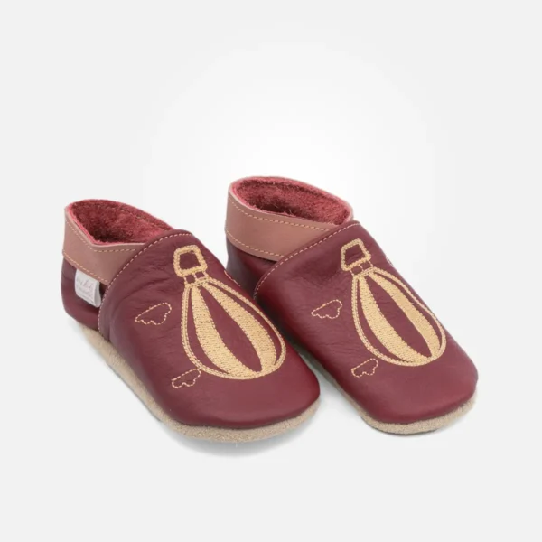 scarpine-primi-passi-bordeaux-mongolfiera-fronte
