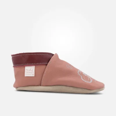 scarpine-primi-passi-rosa-farfalle-lato-dx