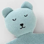 Dettaglio della lavorazione a maglia del doudou