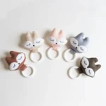 Anello dentizione neonato nei cinque colori disponibili