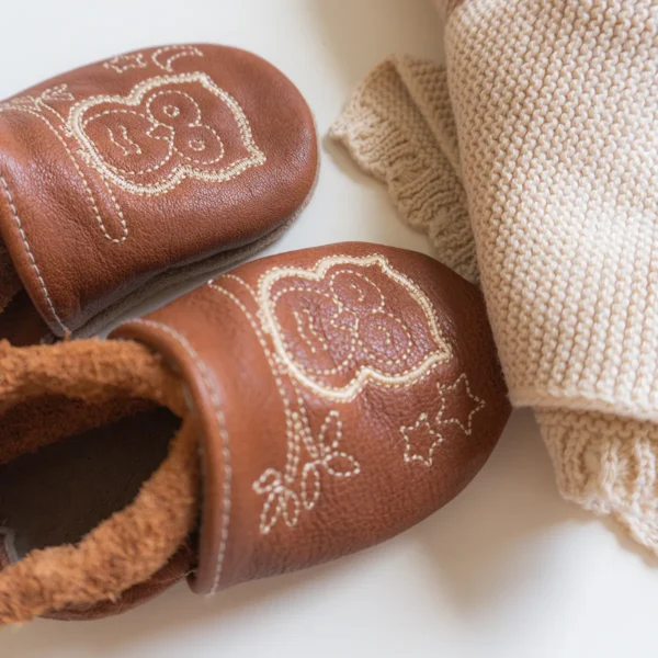 kit-regalo-nascita-gufo-beige-scarpine-fianco